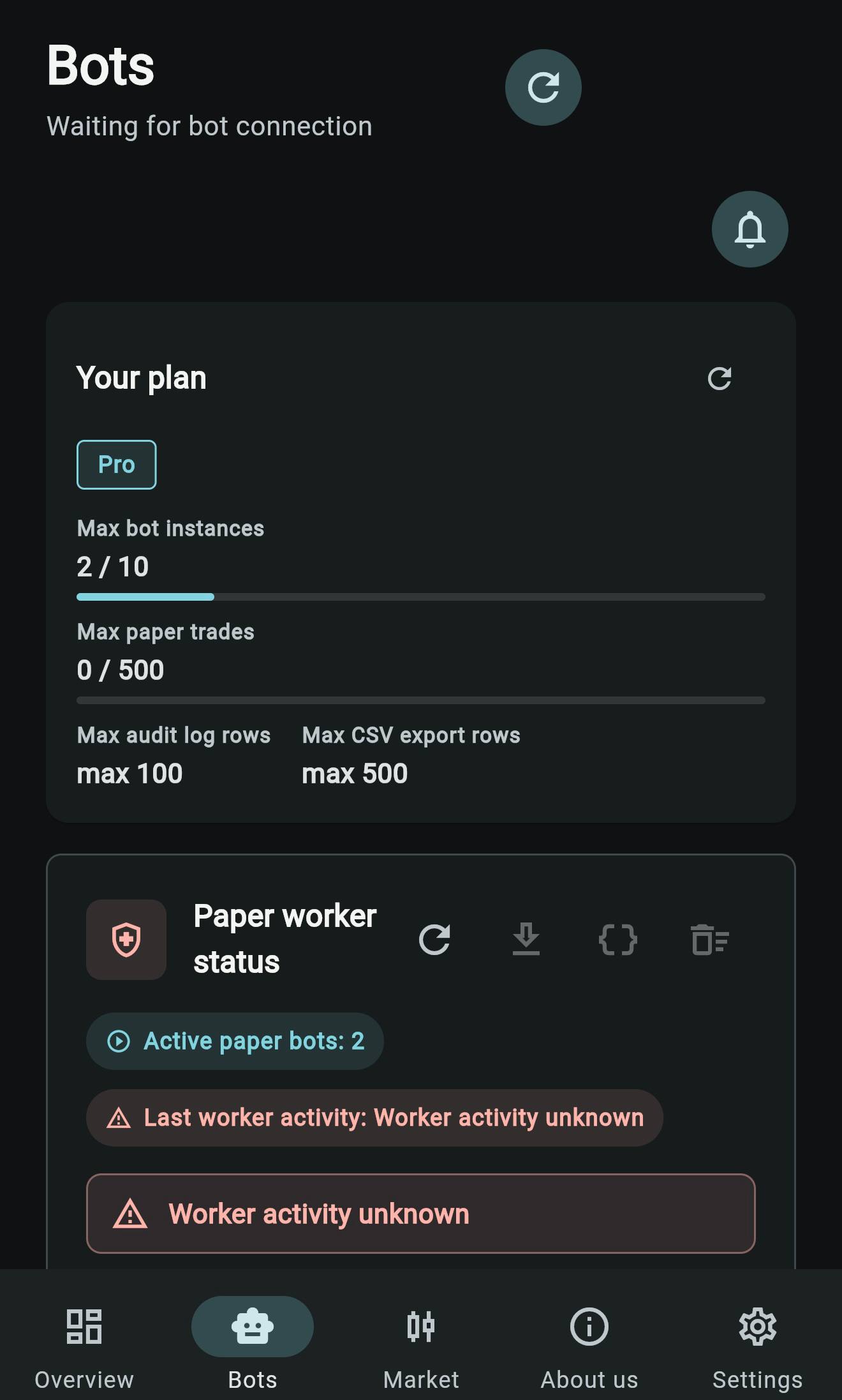 Bots pro version